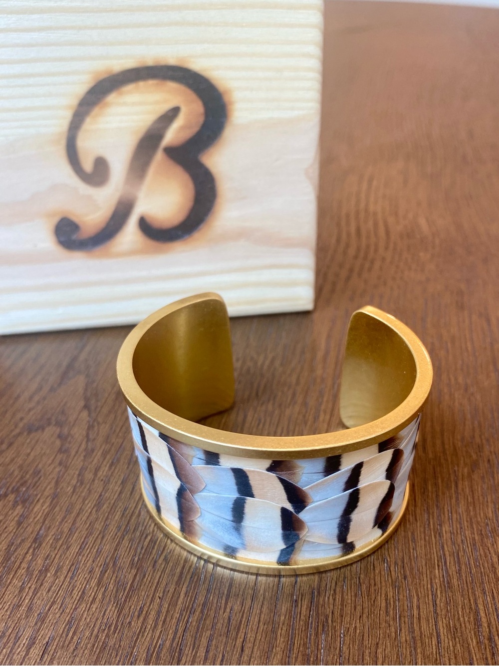 Brackish Gold Cuff Bracelet